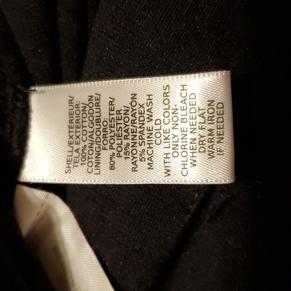 Ann Taylor Loft Black and Brown Patterned  Skirt Sz 2 - Picture 7 of 7